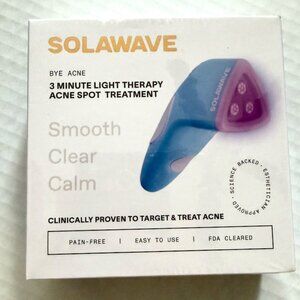 Bye Acne: 3 Minute Blue + Red Light Acne Treatment (periwinkle)